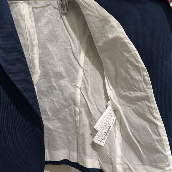 ▶️Zara◀️ Womens single button textured blazer jacket in Medium - Picture 7 of 14